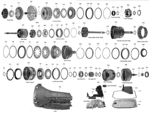 R Transmission Parts Diagram Vista Transmission Parts