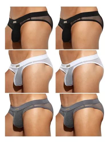 Briefs Trusas Hombre 6 Pzs Calzoncillos De Malla Arjen Kroos Cuotas