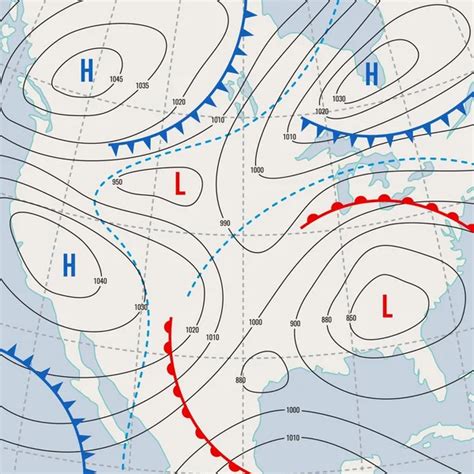 Weather map isobars Stock Photos, Royalty Free Weather map isobars ...