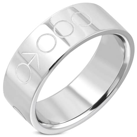 Stainless Steel Male Ring – Spoil Me Silly Jewellery, Findings and Gifts