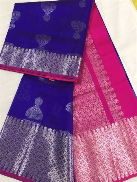 Kuppadam Pattu Sarees With Kanjeevaram Border