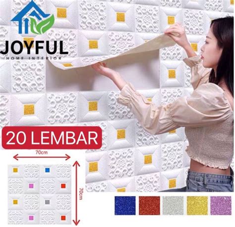 Wallfoam D X Cm Lembar High Quality Lazada Indonesia