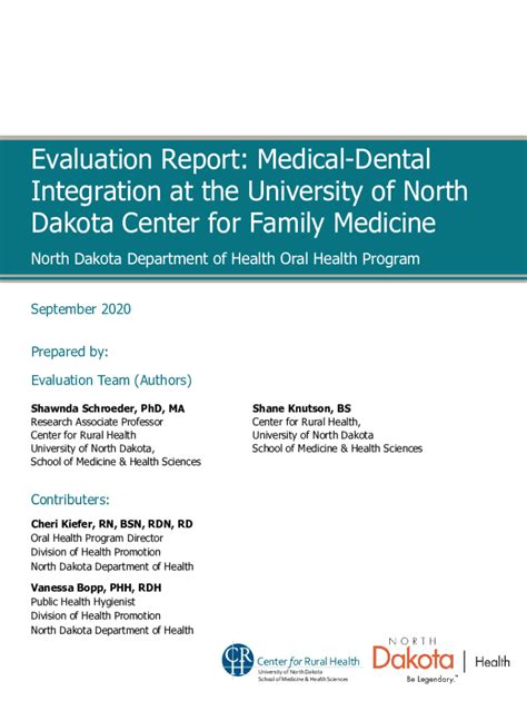 Fillable Online Ruralhealth Und Ruralhealth Und Eduassets3815