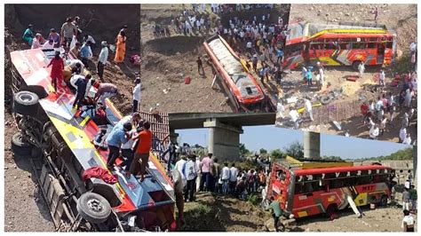 Mp Khargone Incident Updates ब्रेकिंग 20 यात्रियों की मौततेज रफ्तार ओवरलोडेड फिर रेलिंग