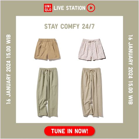 Stay Comfy By Uniqlo Grand Metropolitan Mall Uniqlo Live Station