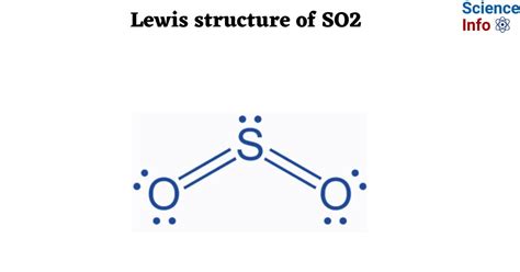 Lewis Dot Structure For So2