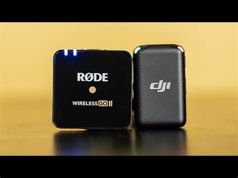 Best Wireless Mic DJI Vs Rode Wireless Go 2 YouTube