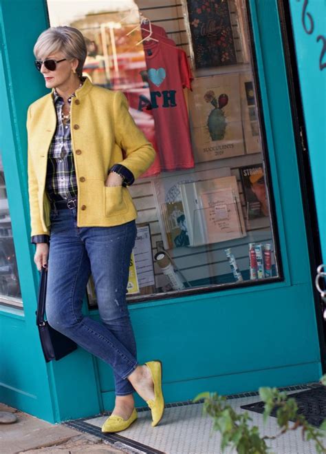 Mellow Yellow Style At A Certain Age Fashion Over 50 Stylish Outfits For Women Over 50