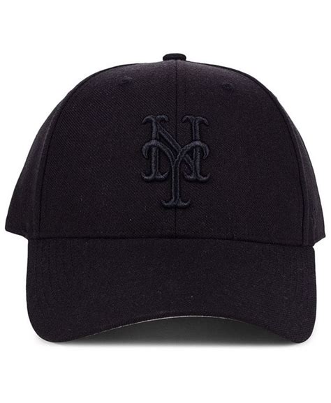 47 Brand New York Mets Black Series Mvp Cap Macys