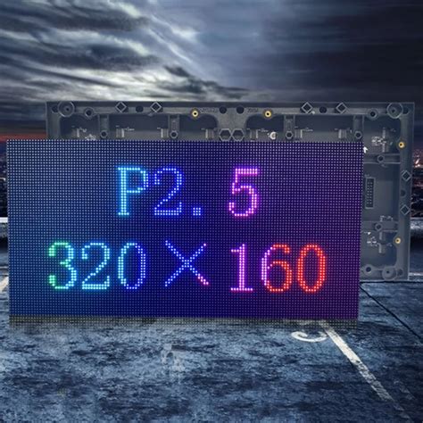 P2 5 Indoor HD Led Display Module 320mm 160mm 128x64 Pixels SMD2121