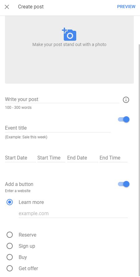 how to post things on google