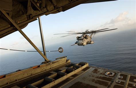 A Us Marine Corps Usmc Ch E Sea Stallion Helicopter Assigned To