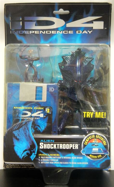 Independence Day Id4 Alien Shocktrooper Action Figure Trendmasters 1996