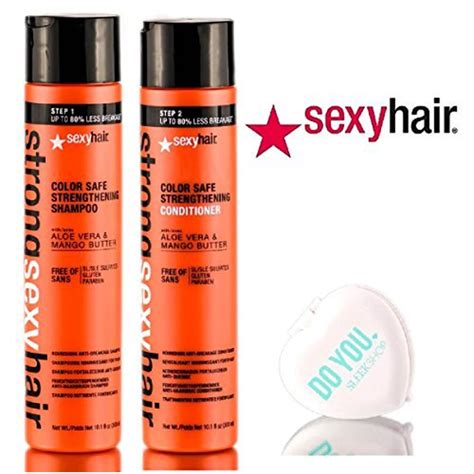 Strong Sexy Hair Color Safe Strengthening Shampoo And Conditioner Duo Set