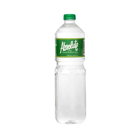 Absolute Pure Distilled Drinking Water 1l Imart Grocer