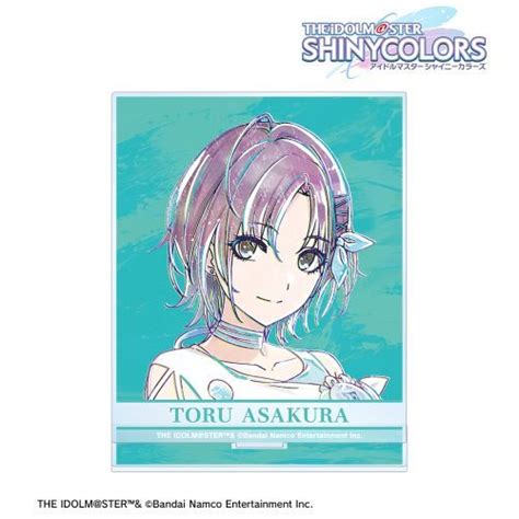 Cdjapan The Idolm Ster Idolmaster Shiny Colors Toru Asakura Ani Art