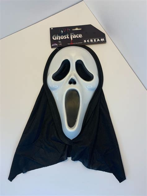 Scream Ghost Face Hood Mask Fun World Unlimited 2022 New w Tags ...