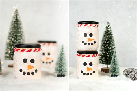 Diy Schneemann Lichter Basteln Werbung Diy Blog Do It Yourself