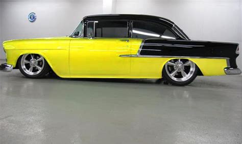 55 Chevy Two Tone Classic Cars Hot Rods Cars Muscle Chevy