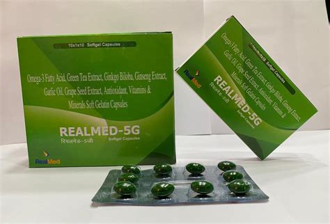 Realmed 5g Softgel Capsules Realmed Pharma Pvt Ltd