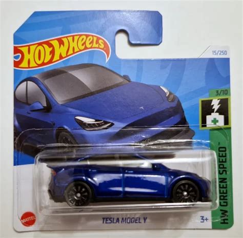 NUOVO PER IL HOT WHEELS B Case TESLA MODEL Y Blur Carta Corta EUR PicClick IT