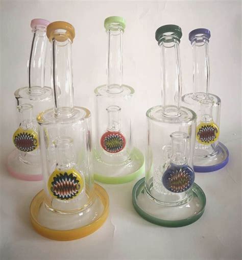 Factory Price Custom Design Bong Glass Water Pipe Dab Rig Smoking Pipes