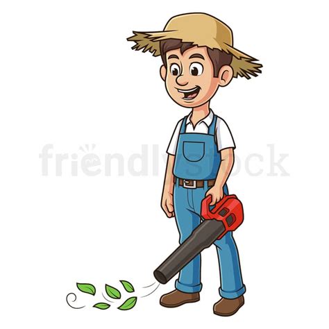 Leaf Blower Clipart