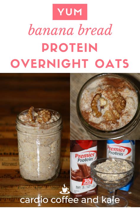 Banana Bread Overnight Oats Not Just For Breakfast Cardio Coffee