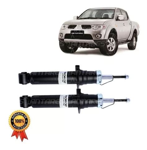 Kit Amortiguadores Para Mitsubishi L Del Tras Cuotas