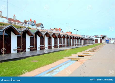 Beach Huts Bridlington Yorkshire Editorial Stock Image Image Of