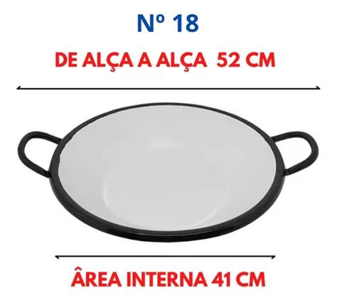 Tacho Fritador Esmaltado Nº18 P frituras 10 Litros 47cm