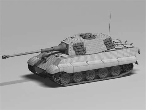 3D German Heavy Tank Tiger Model - TurboSquid 1204800