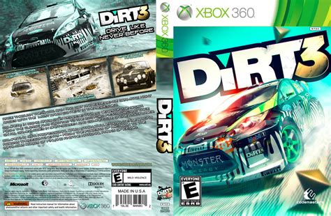 Games Covers Cover Dirt 3 Xbox 360