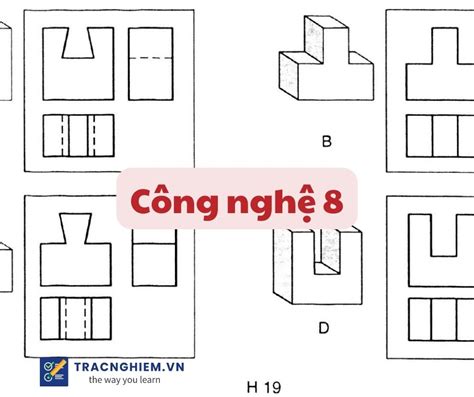 Trắc Nghiệm Công Nghệ 8 Bài 8 Có đáp án Khái Niệm Về Bản Vẽ Kỹ Thuật