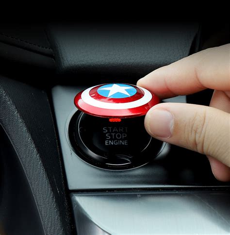 Fashion Shield Car Interior Engine Ignition Start Stop Button