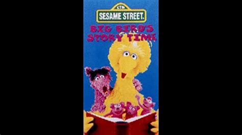 Sesame Street Big Birds Story Time Vhs