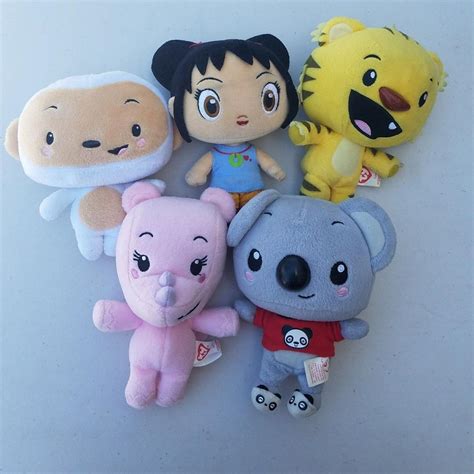 Ni Hao Kai Lan Plush Set Of 5 Nickelodeon Jr Rintoo Lulu Tolee Kai