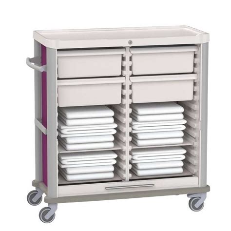 Medical Trolley 100507 Villard Hospital Clean Linen Transport