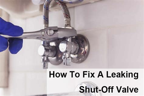 How To Fix A Leaky Shut Off Valve Under Kitchen Sink Step By Step