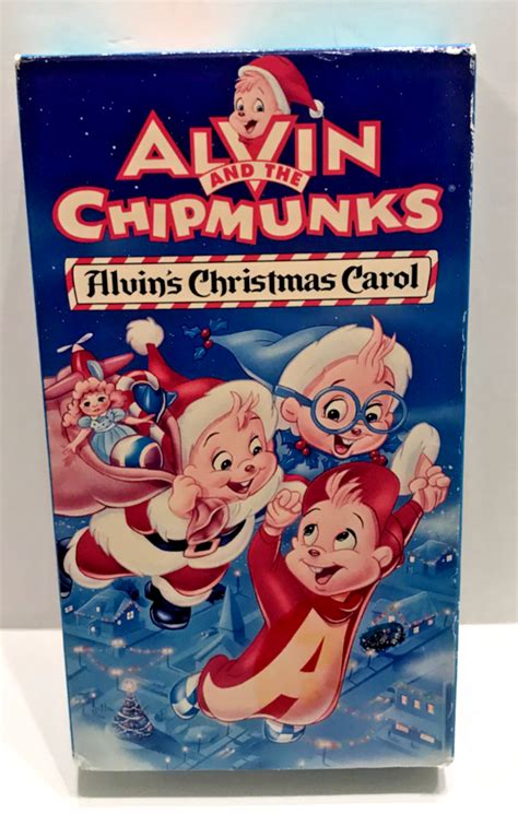 Alvin And The Chipmunks Alvins Christmas Carol Vhs Movie