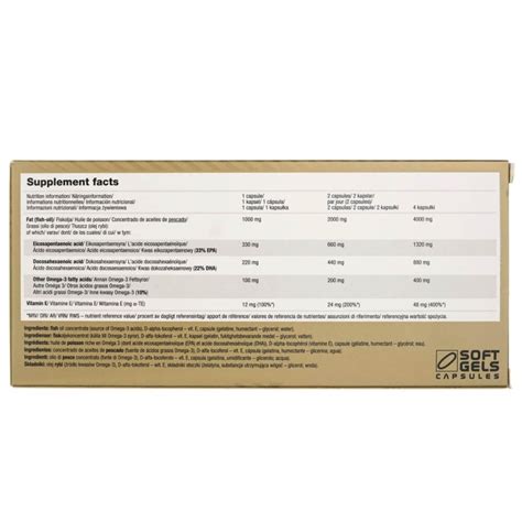 Olimp Gold Omega 3 Sport Edition - 120 kapsułek