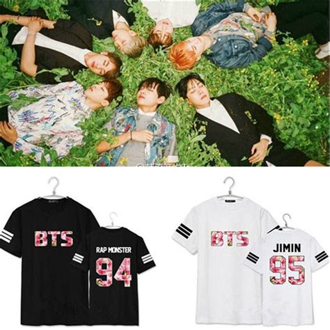 Купить KPOP bangtan мальчики с коротким рукавом футболка bts хлопок в ...