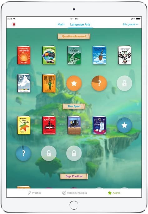 Language arts awards are now available on iPad! - IXL Official Blog