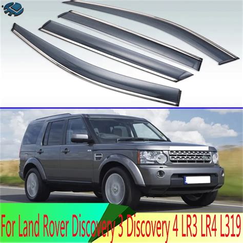 For Land Rover Discovery 3 Discovery 4 LR3 LR4 L319 4pcs Set Smoke Sun