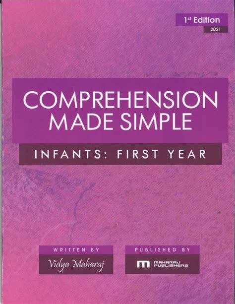 Comprehension Made Simple Infant 1 Brydens Retail Inc