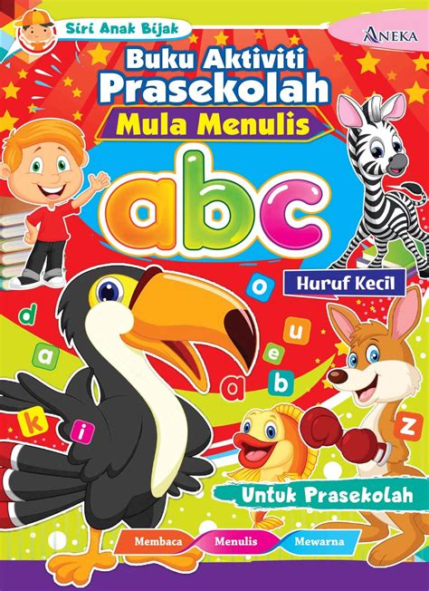 Buku Aktiviti Menulis Abc Prasekolah Latihan Menulis Huruf Besar Dan