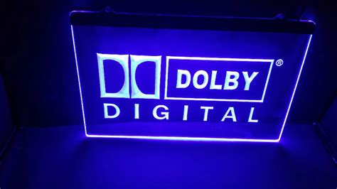 Plaques And Signs Home Dolby Atmos Cinema Led Neon Sign