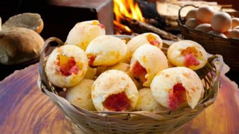 Pão De Queijo Recheado Com Goiabada Receita Maravilhosa