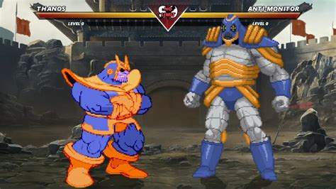 Thanos Vs Anti Monitor Marvel Vs Dc Mugen Insanely Epic Mugen