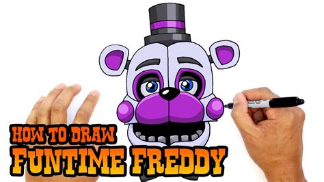 How To Draw Funtime Freddy Fnaf Sister Location Youtube